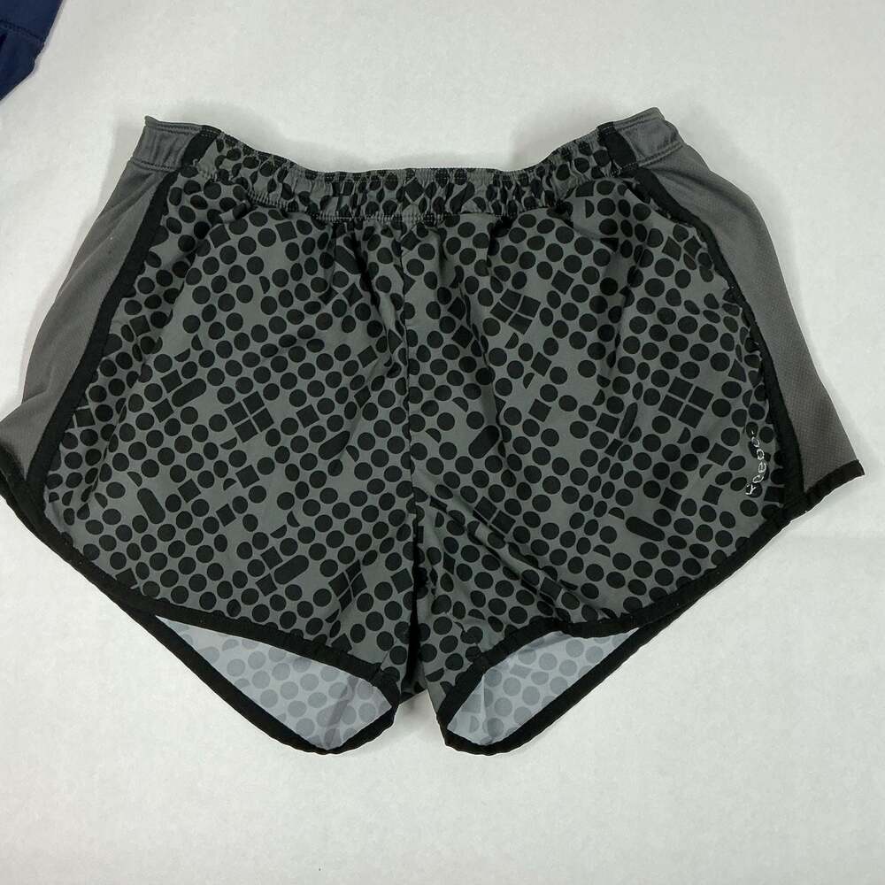 Reebok Geometric Dot Print Athletic Performance Running Shorts